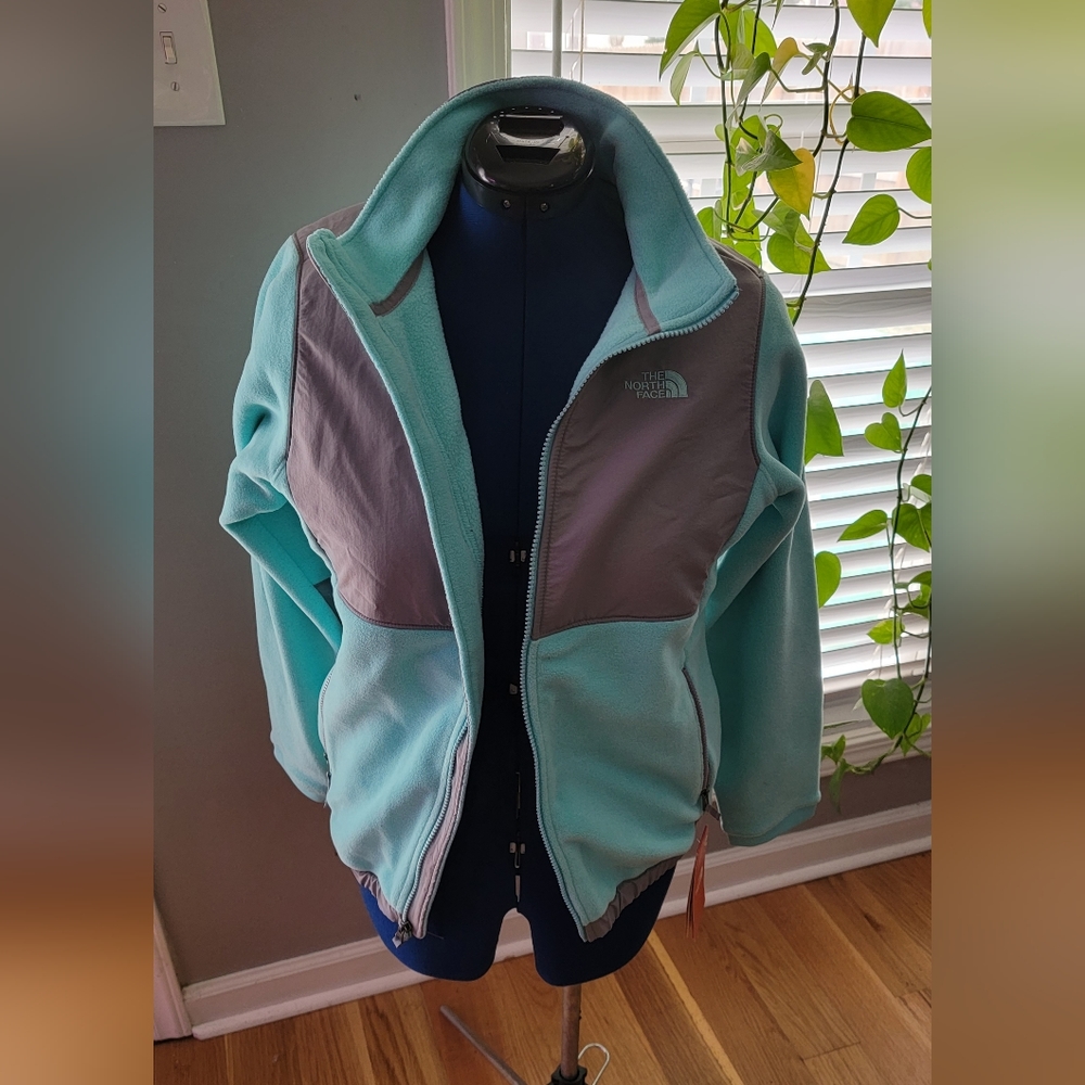 Northface Denali Jacket Mint Blue